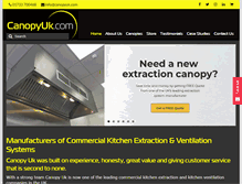 Tablet Screenshot of canopyuk.com